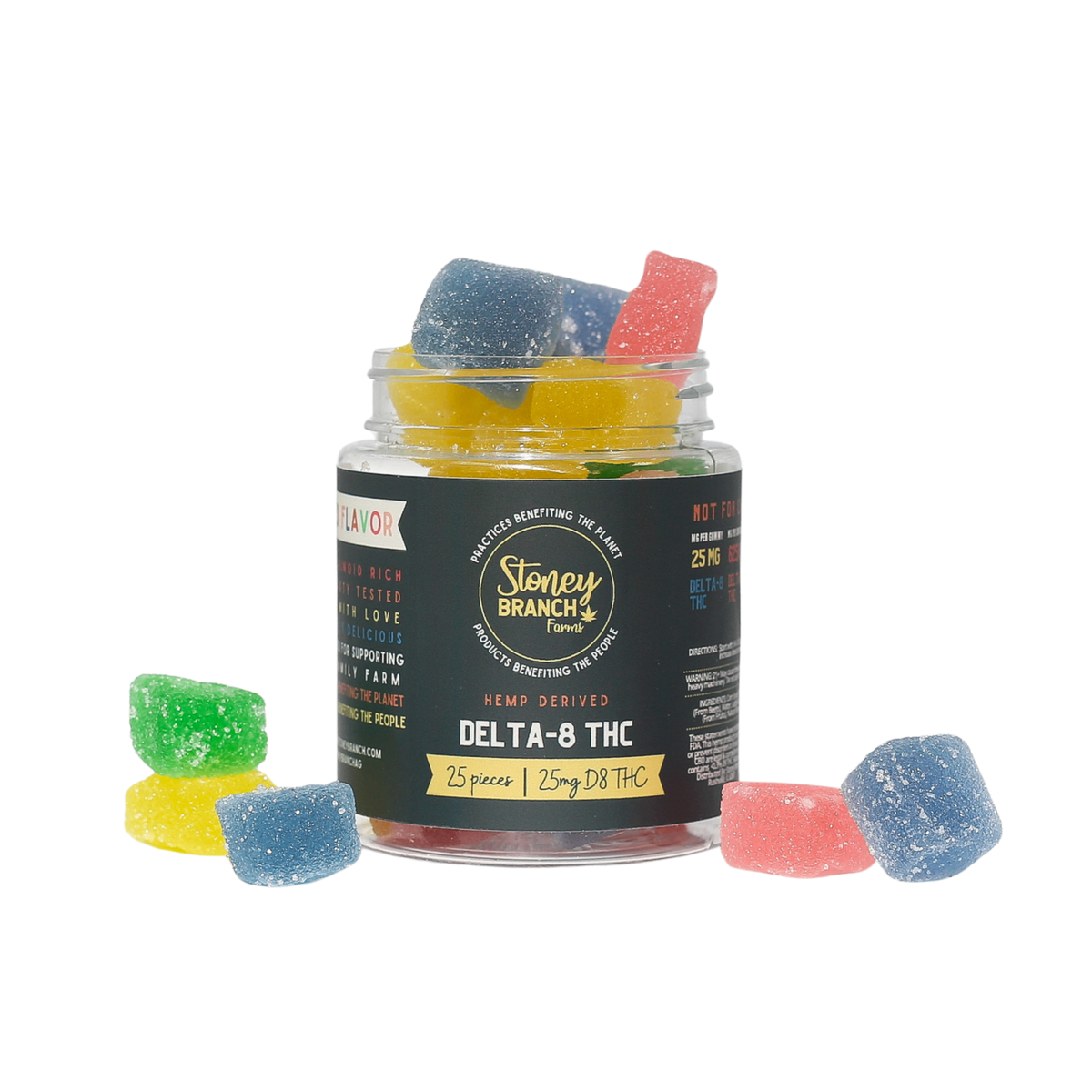 Delta-8 Gummies 25 mg