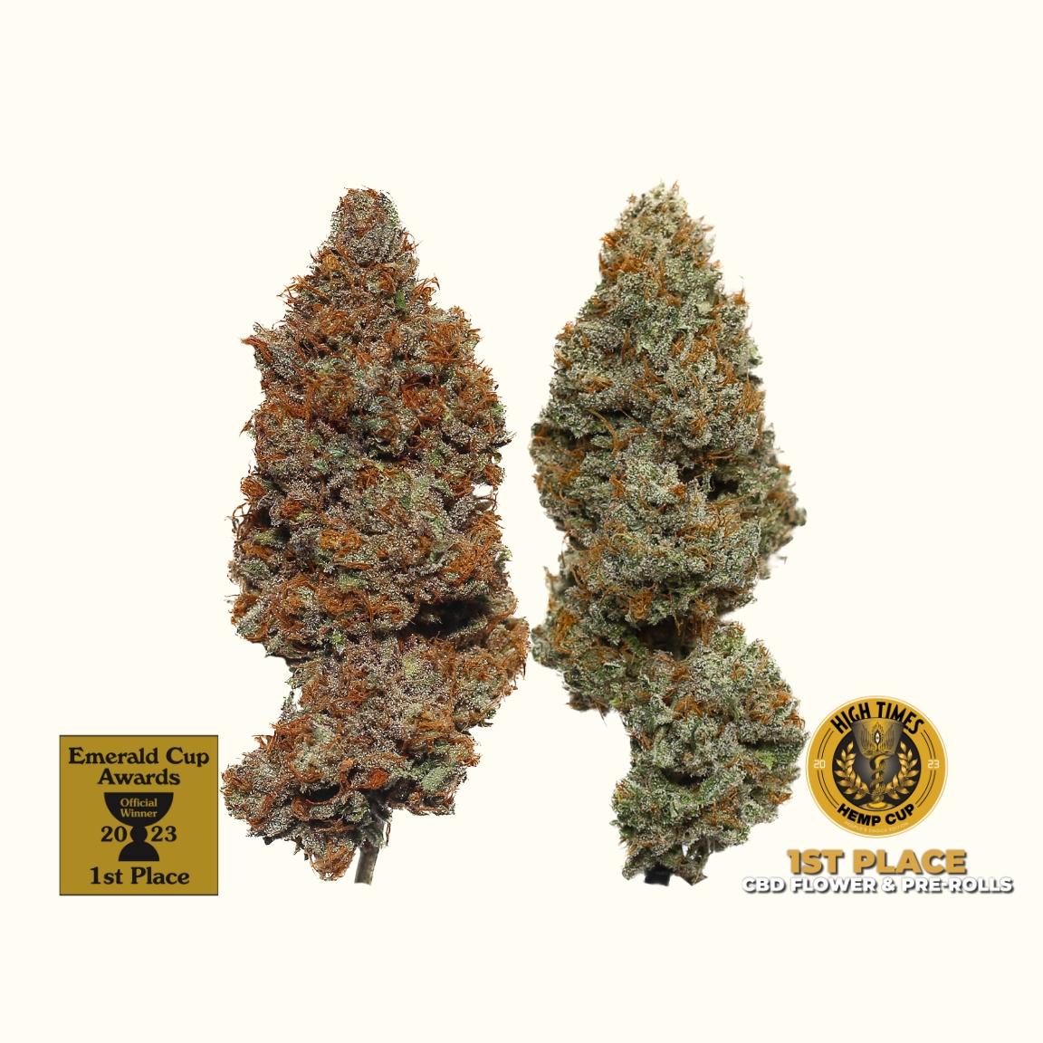 Award Winning CBD Bundle: Godfather OG &amp; Blueberry Waffles