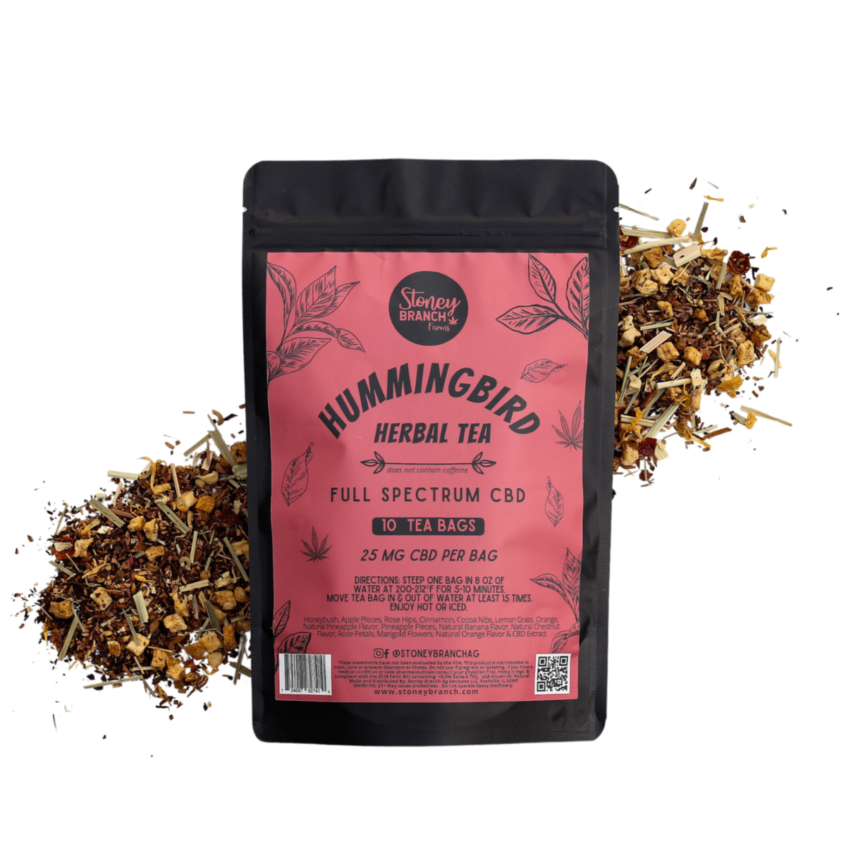 Hummingbird Herbal CBD Tea