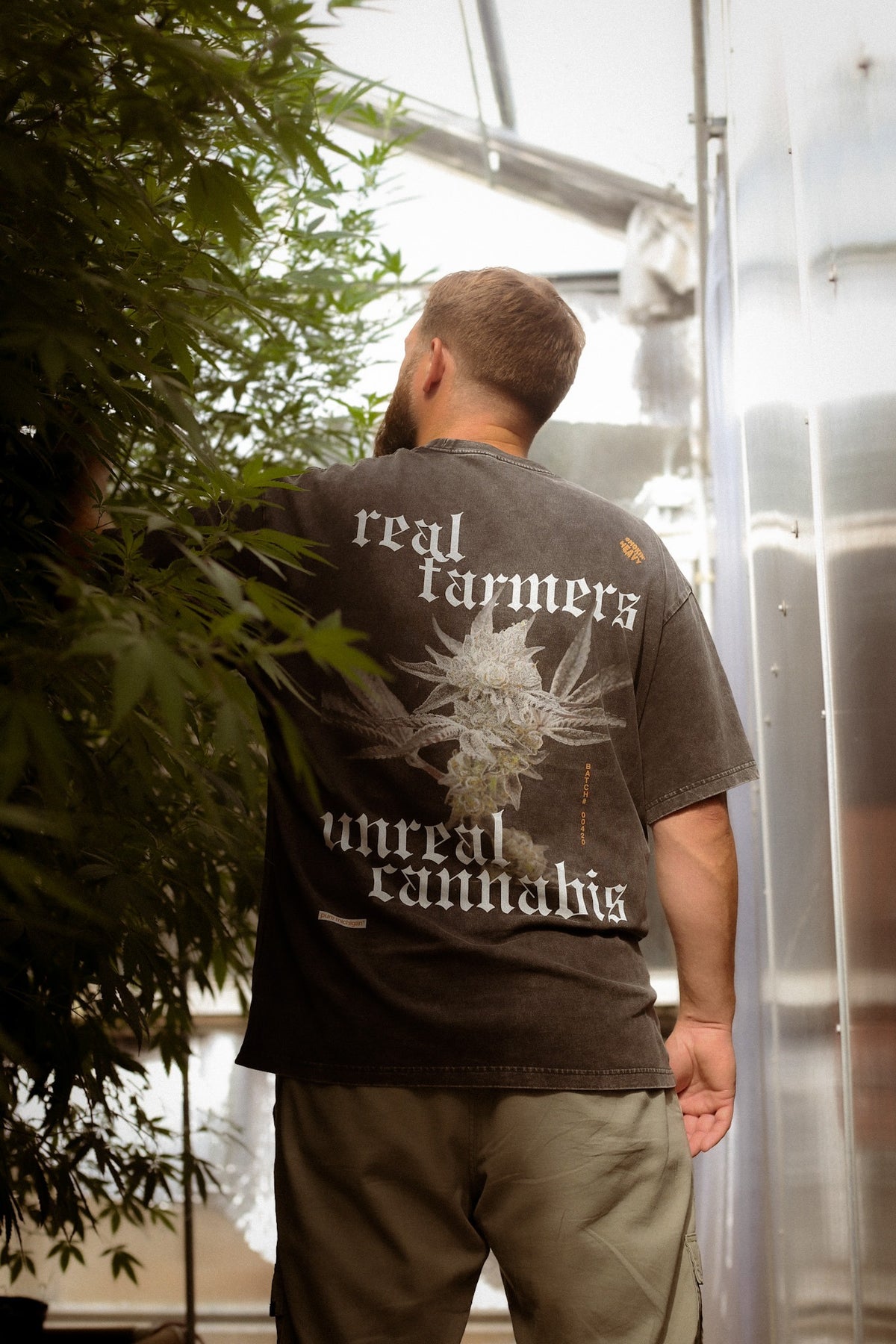 Stoney Real Farmers, Unreal Cannabis Heavyweight Tee