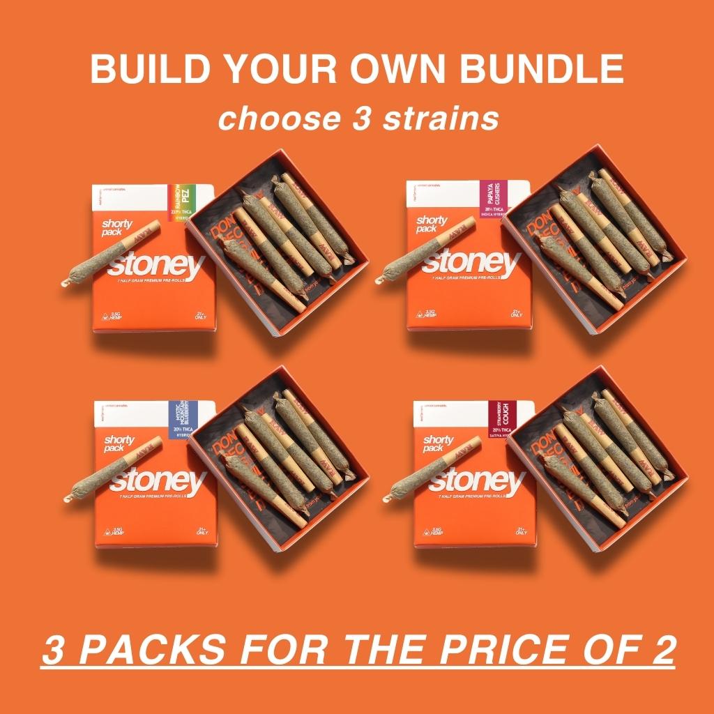 Build Your Own THCA Shorty 3-Pack Bundle