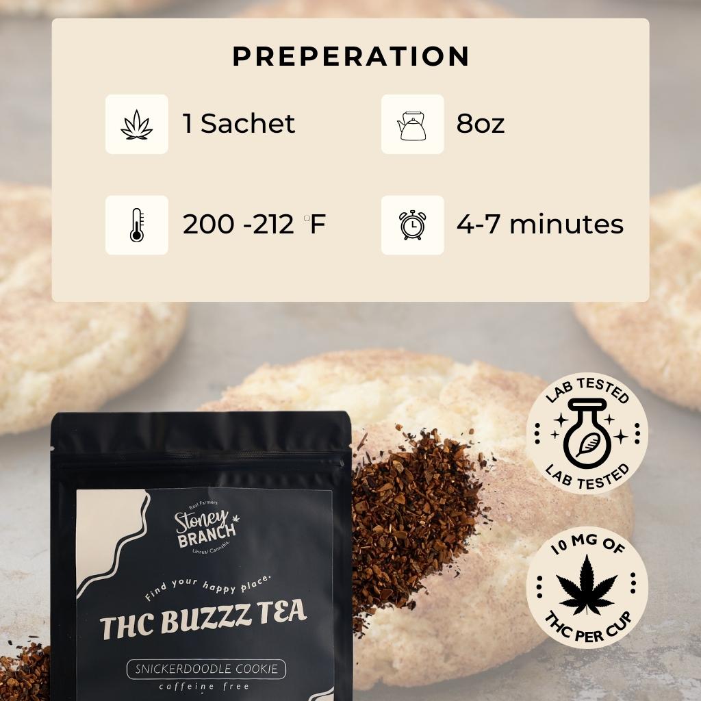 Snickerdoodle Cookie THC Buzzz Tea