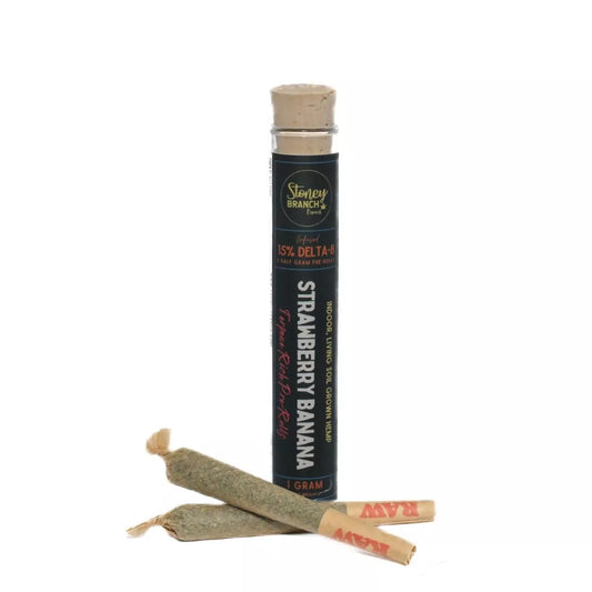 Strawberry Banana Delta-8 Half Gram Pre-Rolls